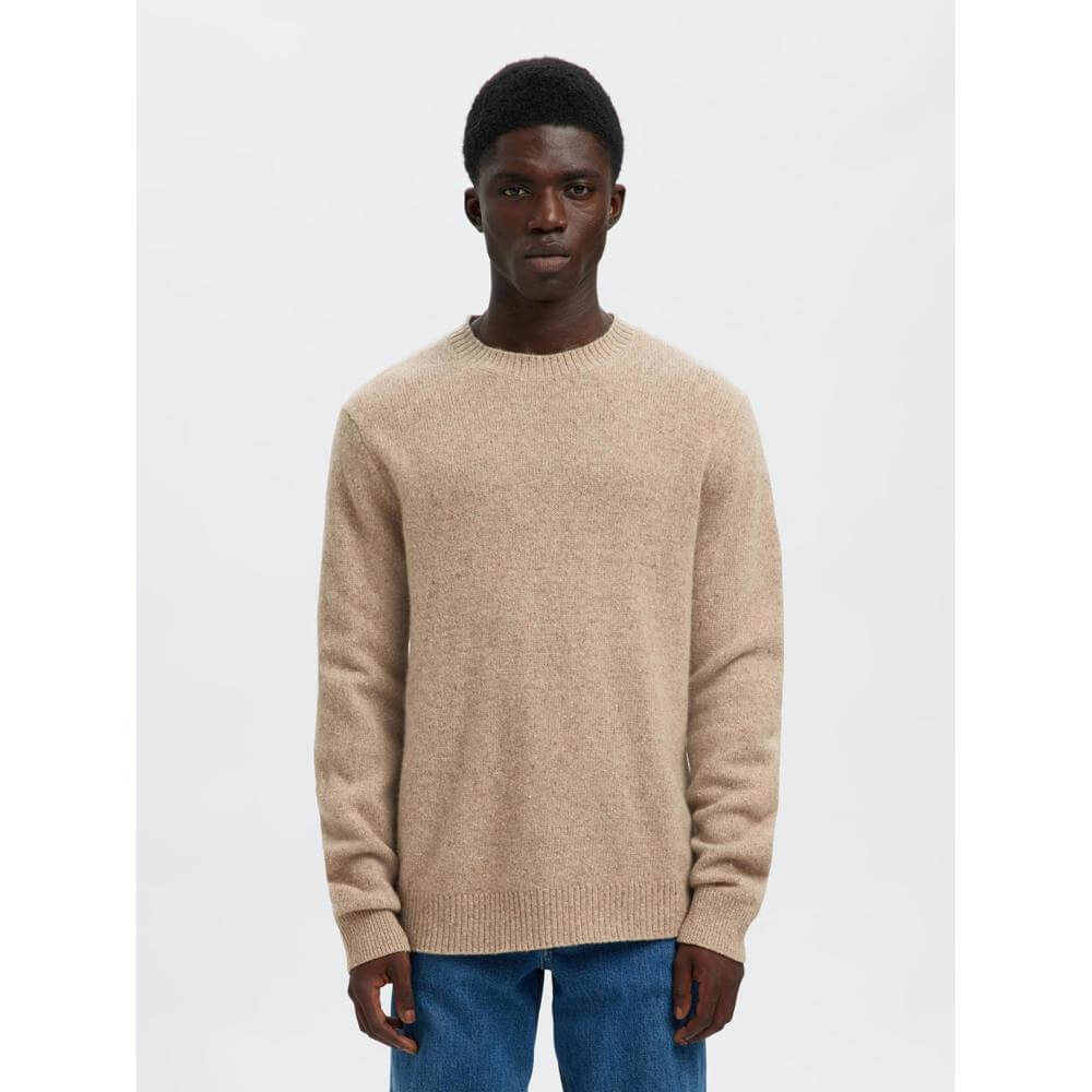 Selected Homme Neil Crew Neck Knitted Jumper